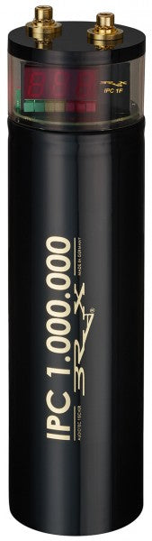 BRAX IPC 1,000,000 µF Intelligent Power Capacitor — our flagship car audio accessory