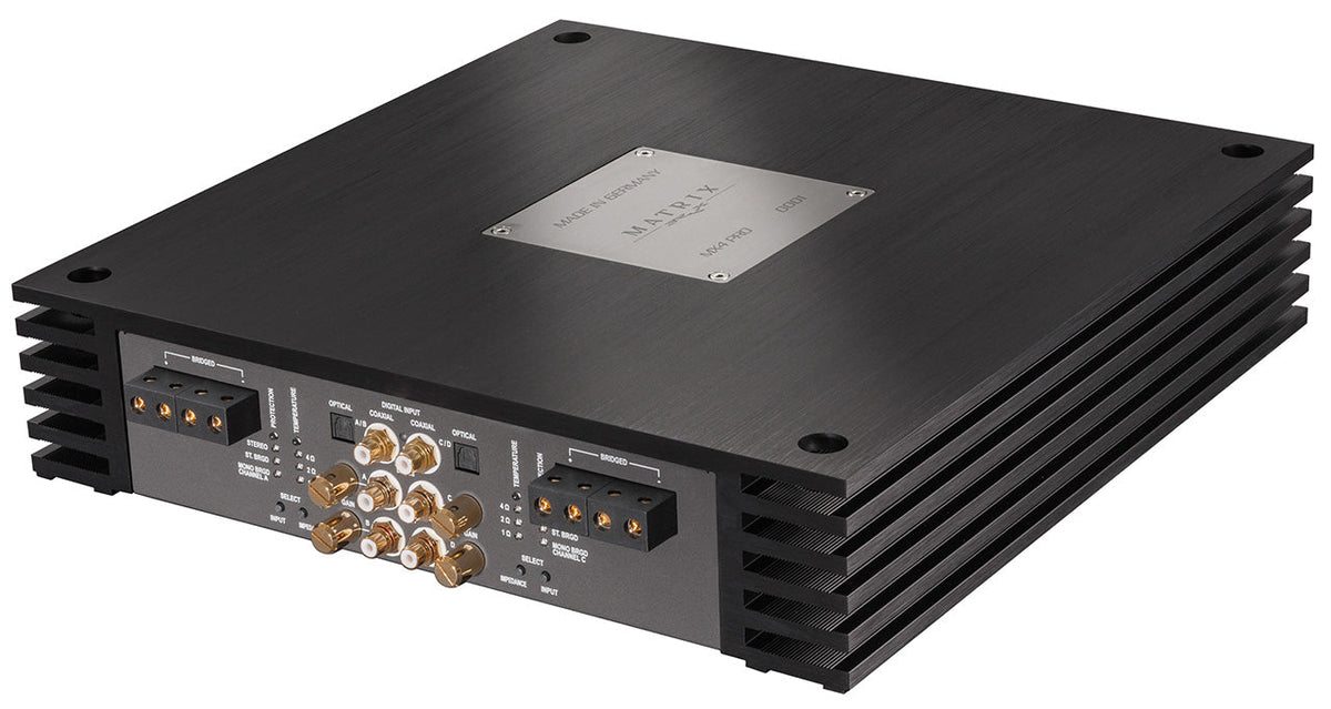 BRAX MATRIX MX4 PRO — our flagship car amplifier