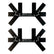 MATCH UMB.1 universal mounting bracket pair for MATCH amplifiers